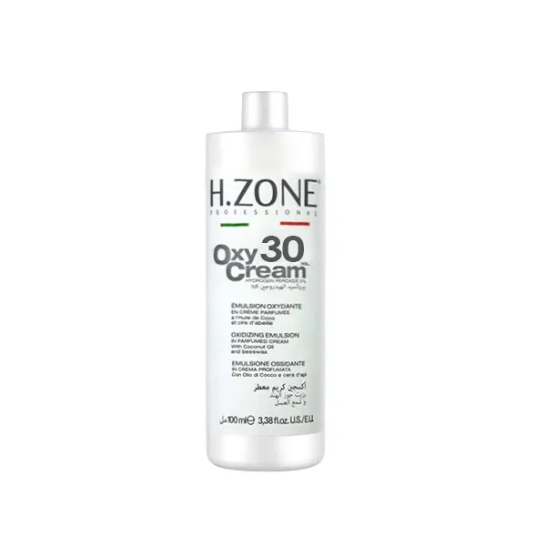 Crème oxydante 30 pour coloration - 100 ml - h.zone