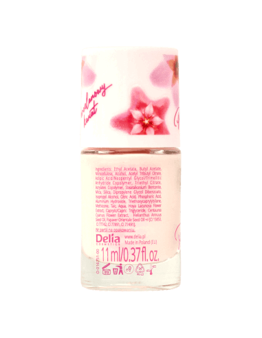 Vernis à ongles porcelaine 2en1 d'origine naturelle 06 lys - delia cos