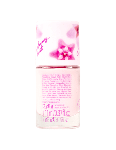 Vernis à ongles Porcelaine 2en1 d'origine naturelle 02 Crème - Delia Cosmetics