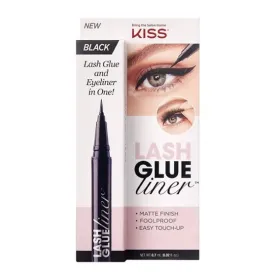 Lash glue liner klin01c noir - kiss new york