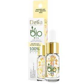 Huile fortifiante ongles et cuticules bio - nutrition - 100% naturels - delia cosmetics