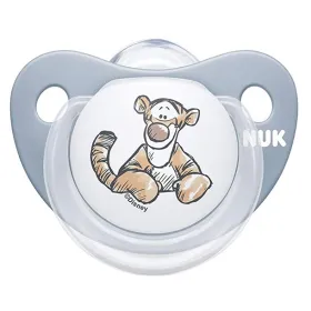 Sucette disney tigger avec boite 0-6 mois gris- nuk