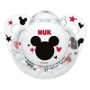 Sucette mickey new avec boite 6-18 mois blanc- nuk