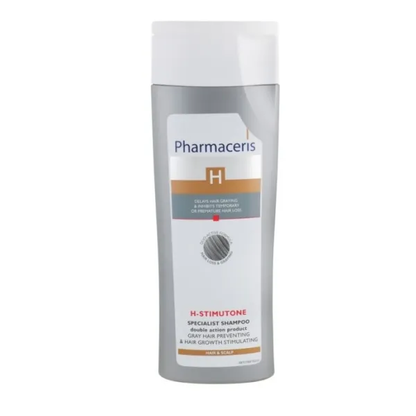 H stimutone shampooing anti-chute anti-cheveux gris 250 ml- pharmaceris