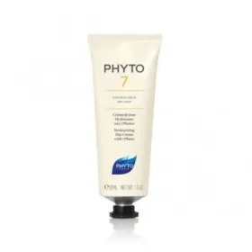 Phyto 7 crème de jour hydratante aux 7 plantes cheveux secs 50ml- phyto