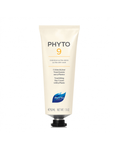 Phyto 9 Crème de jour nourrissante cheveux ultra-secs 50 ml | Cosmetique.tn