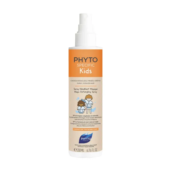 Spray Démêlant Magique Cheveux Frisés & bouclés -PHYTO-200ML
