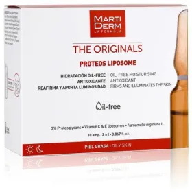 The originals proteos liposome hydratantes & antioxydantes peaux grasses 10ampoules.2ml -martiderm