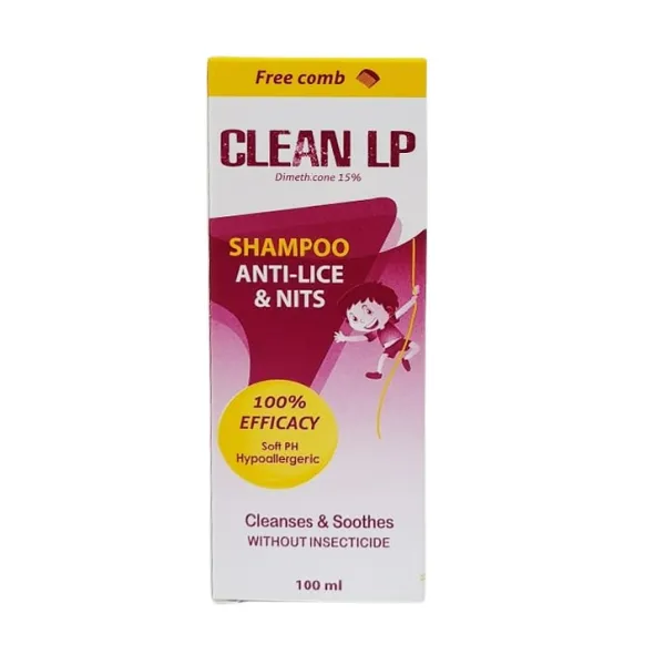 Clean lp shampooing anti-poux et lentes 100 ml- xen