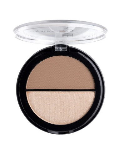 Duo Highlighter & Bronzer TopFace PT262 001 - TopFace
