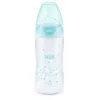 Biberon first choice + Température Control 300 Ml bleu étoile - Nuk