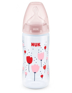 Biberon first choice + Température Control 300 Ml bleu étoile - Nuk