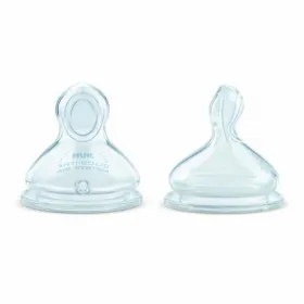 Tétine nature sense 2 silicone teats - size: s -nuk