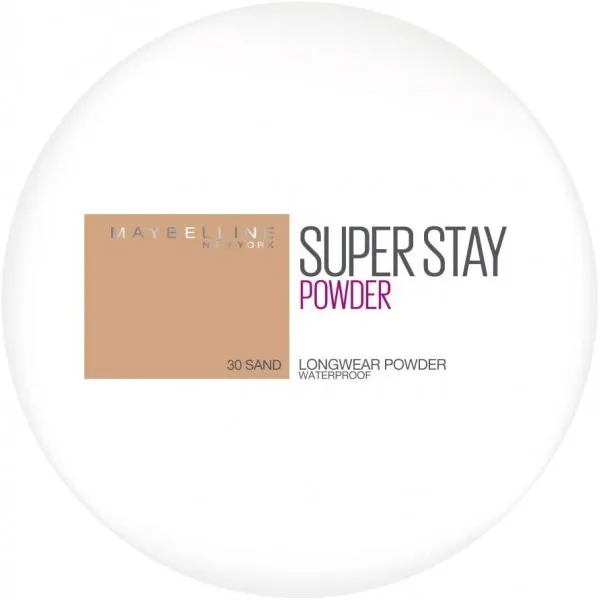 Poudre Compacte Waterproof Superstay 24H SABLE 30 - Maybelline