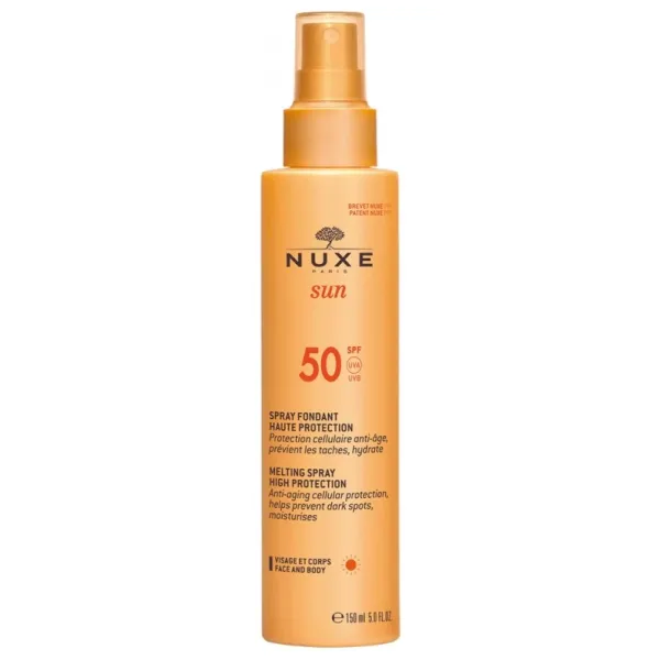 Nuxe Sun Spray Fondant Haute Protection SPF50 150 ml