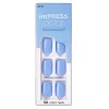 Faux ongles impress press-on manicure baby why so blue kimc015c - kiss new york