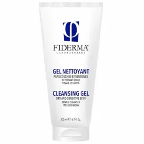 Gel nettoyant peaux sèches et sensibles 200ml -fiderma