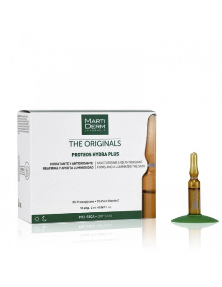 The originals proteos hydra plus hydratantes & antioxydantes 10ampoules.2ml -martiderm