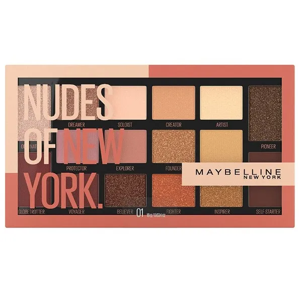 Nudes of new york eyeshadow palette 18g -maybelline