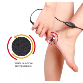 Ponceuse électrique de callosités des pieds