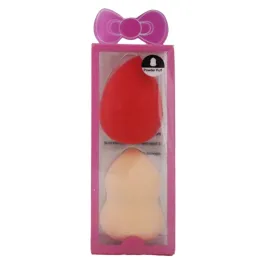 Lot 2 éponge fond de teint corail & beige - ruby face