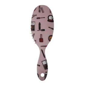 Brosse cheveaux ovale rose- vepa