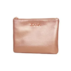 Trousse 15 pinceaux maquillage rose golden - zoeva
