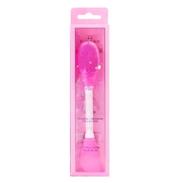 Brosse pour masque rose -ruby face