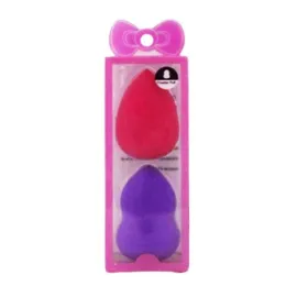 Lot 2 éponge fond de teint rose & mauve - ruby face