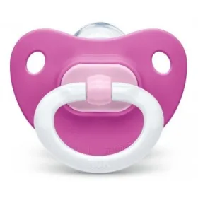 Sucette fashion avec boite 0-6 mois rose fuchsia - nuk