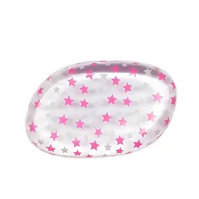 Éponge maquillage en silicone pour fond de teint rose étoile-huda beauty