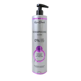 Shampooing professionnel silver sans sulfate sans parabène sans silicone 500 ml - renée blanche