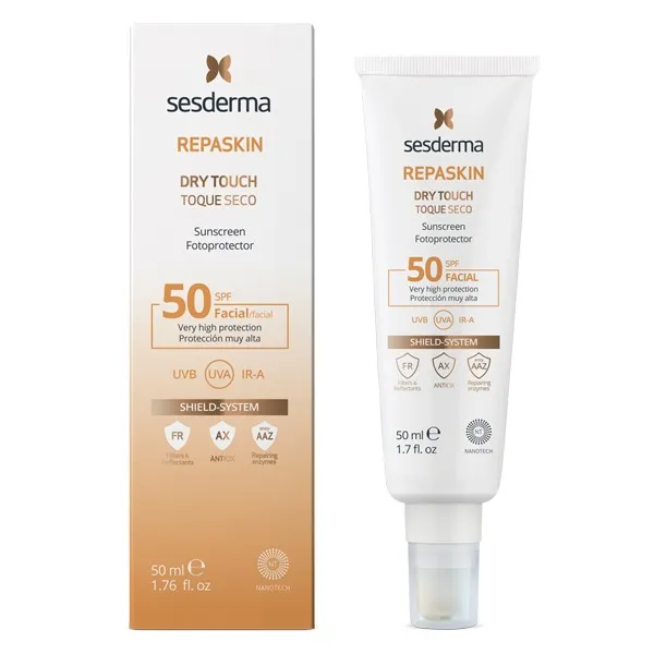 Repaskin Dry Touch Facial Sunscreen SPF50 50ml - Sesderma