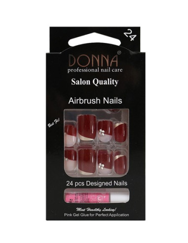 DONNA Faux ongles FOD061 24 pièces | Cosmetique.tn