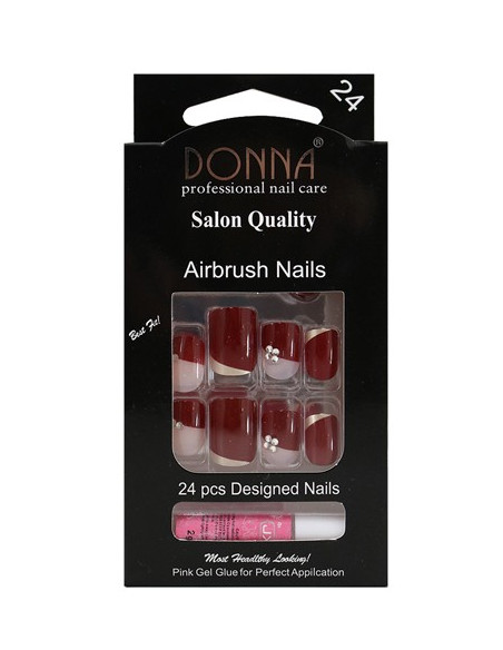 DONNA Faux ongles FOD061 24 pièces | Cosmetique.tn