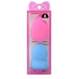 Lot 2 éponge fond de teint rose & bleu - ruby face