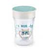 Magic cup tasse d'apprentissage à boire rebord à 360° +8 mois vert d'eau 230 ml-nuk