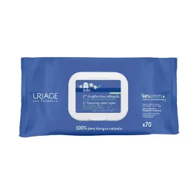 Uriage Bébé 1ères Lingettes d'Eau Nettoyante 70 Lingettes
