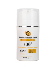 Écran minéral teinté SPF 30+ peaux normales à sèches | Touche D’Or