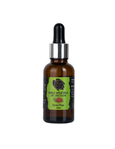 Huile végétale de cresson 30 ml | Touche D’Or