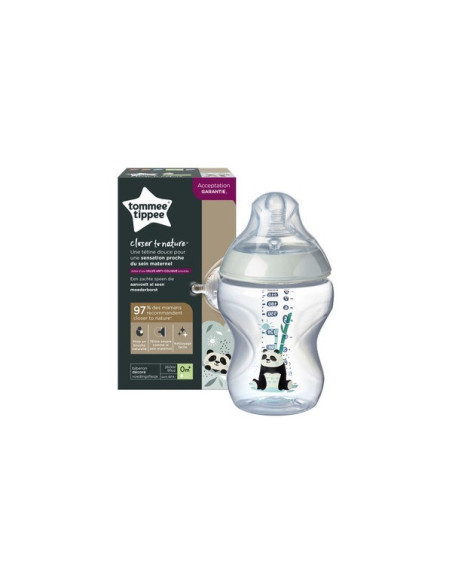 Biberon en PP vert 260 ml 0M+ -Tommee Tippe