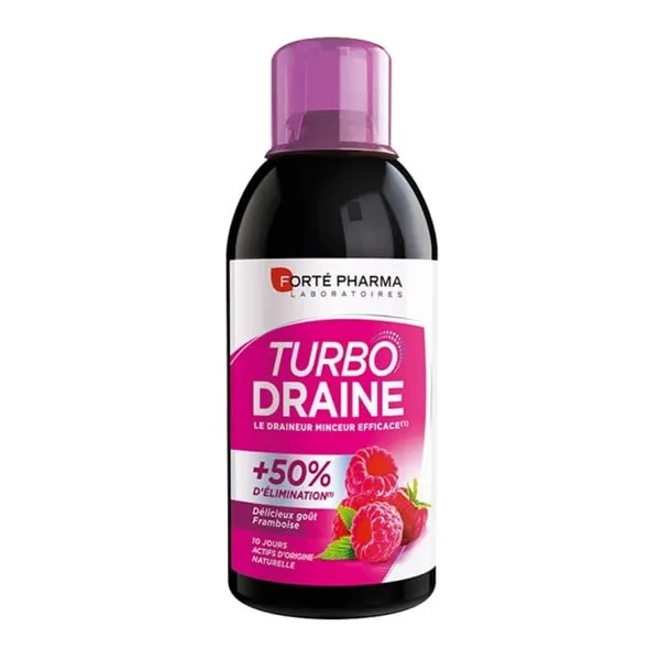 Turbodraine framboise 500ml -forte pharma