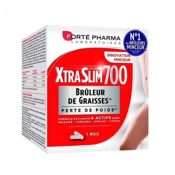 Xtraslim 700 bruleur de graisse 120 gélules - forte pharma