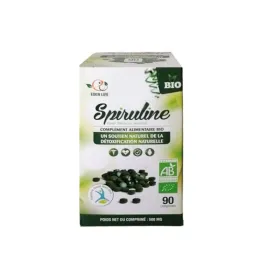 Spiruline complément alimentaire 100% naturel 90 comprimé - Eden life