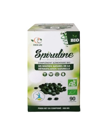 Eden Life Spiruline — 90 comprimés
