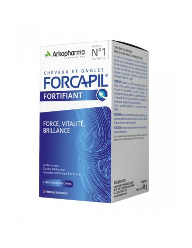 Arkopharma Forcapil Cheveux et ongles — 180 gélules