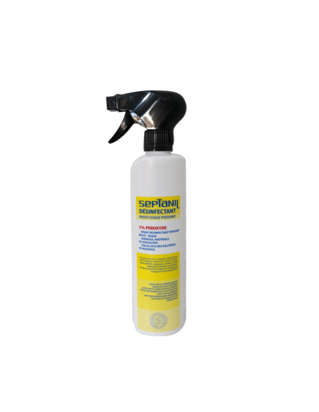 Désinfectant multi usage peroxyde 1%  500 ml - Septanil
