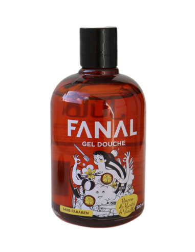 Fanal – Gel douche beurre de karité et vanille 300 ml