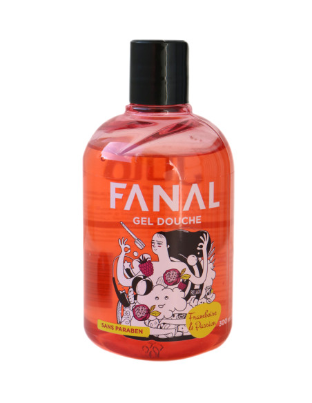 Fanal – Gel douche framboise et passion 300 ml