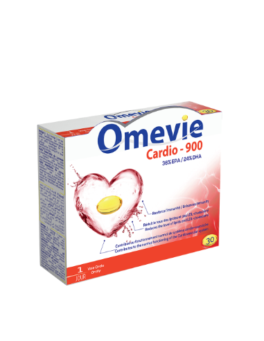 Vital Omevie Cardio 900 – 30 capsules | cosmetique.tn
